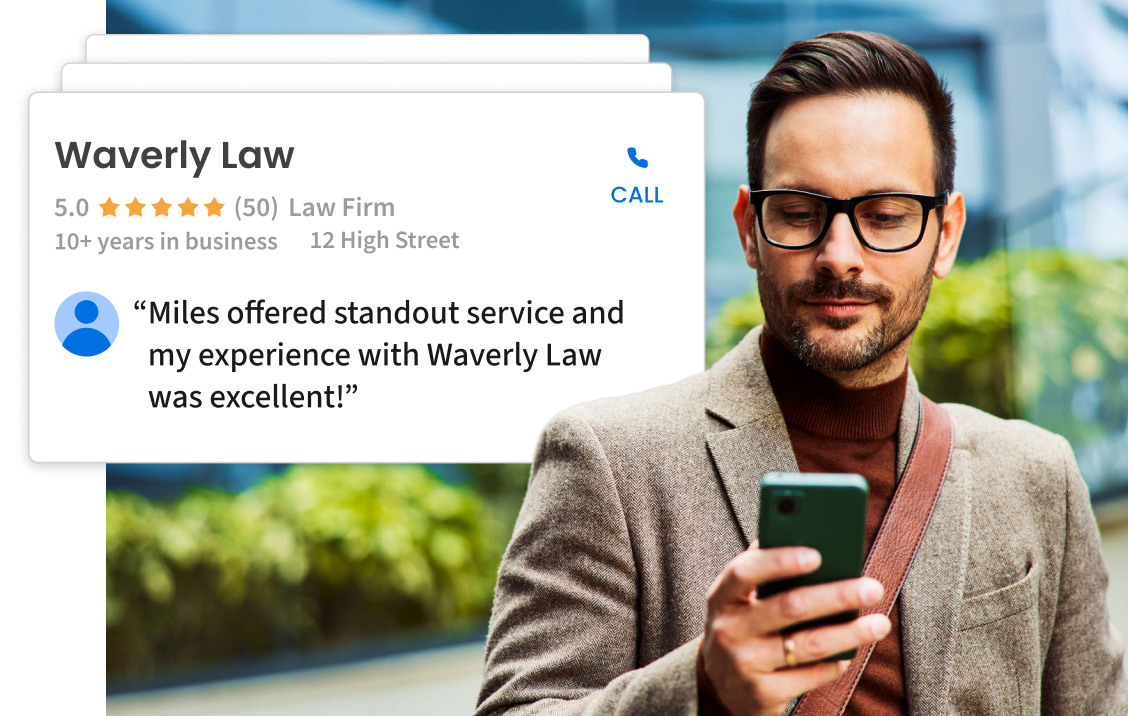 Reputation Management - Improve your law firms online reputation with fresh google reviews