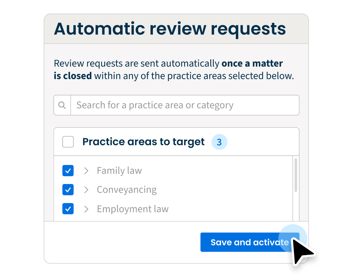 Reputation Management - Automated review requests