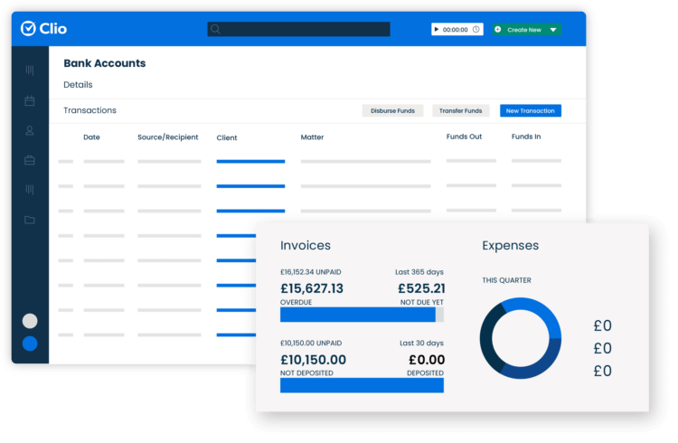 Client account software Clio