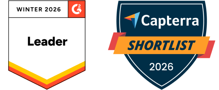 G2 grid leader and Capterra shortlist 2026