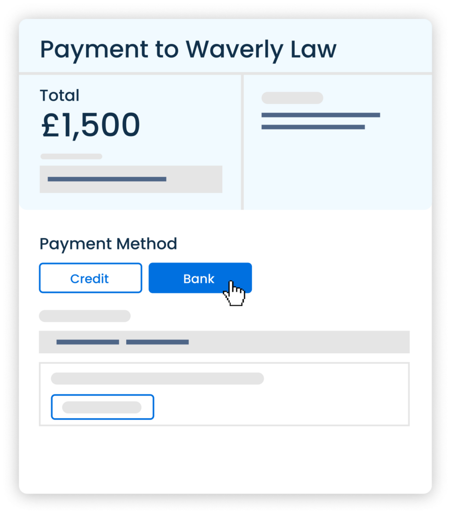 Simplified Product UI Payment by Bank Pound