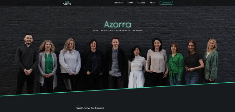 Azorra Limited Website