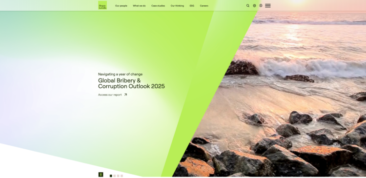 Hogan Lovells website