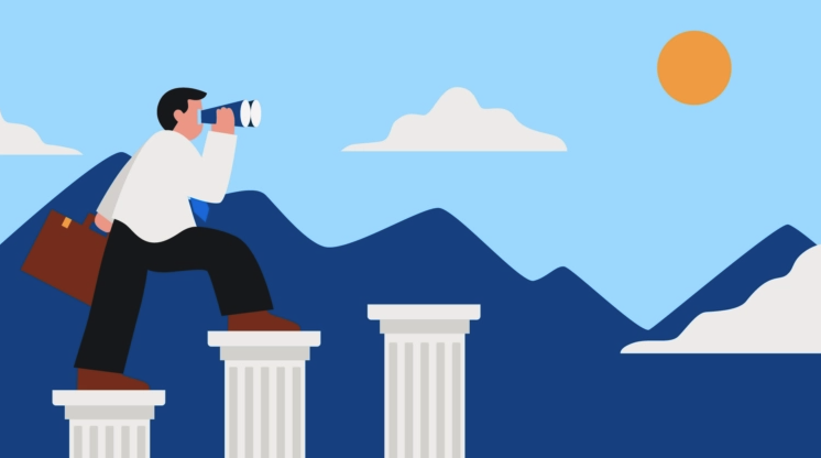 A lawyer looking ahead at their goals for the year