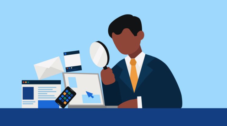 A lawyer looking at their law firm strategy