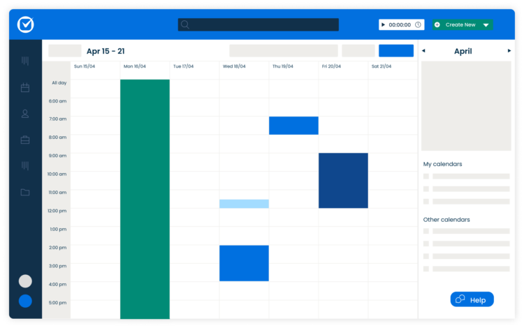 Simplified Product UI Clio Complete Clio Manage Clio Grow Calendaring Calendar