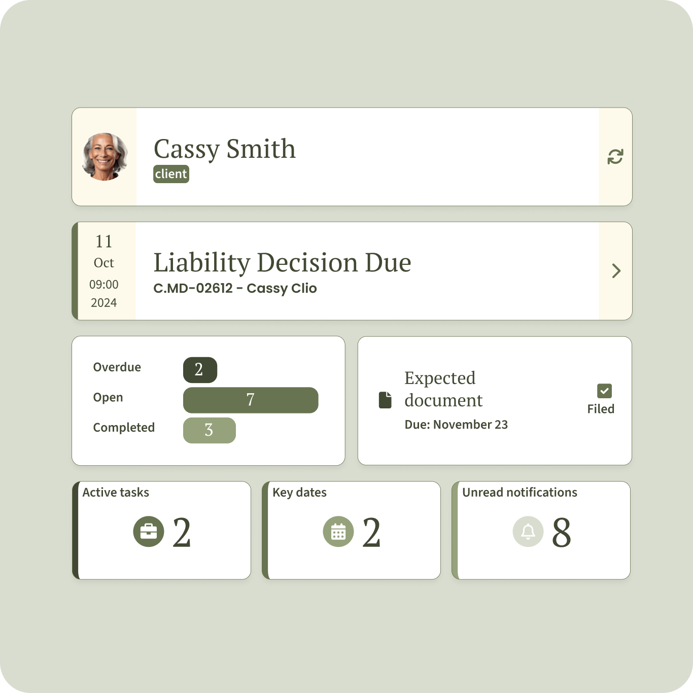 Clio Operate Unify complex case and matter management