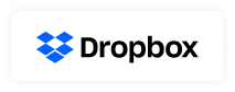 Dropbox logo.