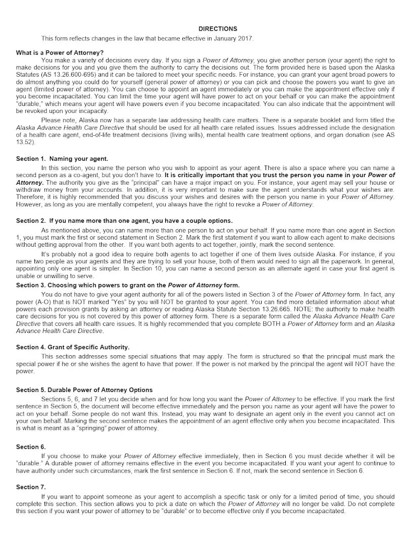Power of Attorney