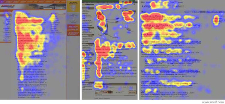 eyetracking heatmap