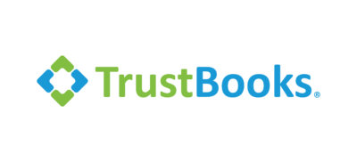 A photo of the TrustBooks logo - TrustBooks makes accounting software for lawyers