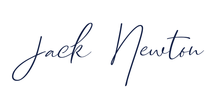 Jack Newton signature