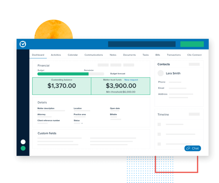Comprehensive case management with Clio Manage.