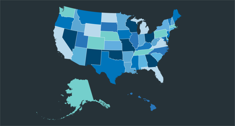 Map of the United States