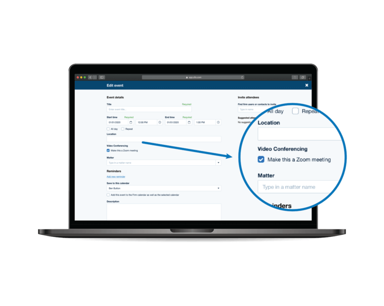 Zoom Integrations Mockup