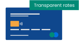 Simple, transparent rates for every card