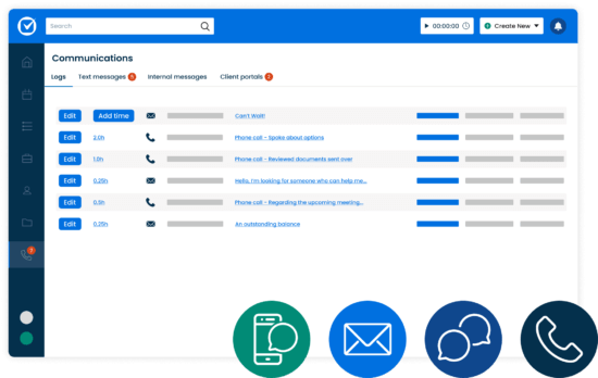 Feature Mockup Communications