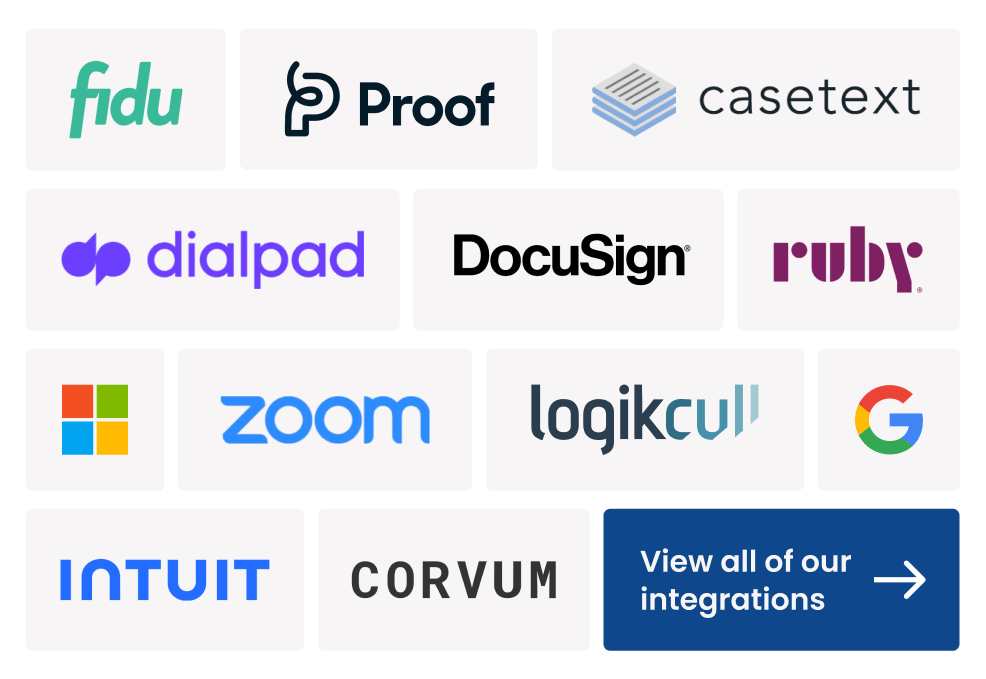 Clio Ventures Integrations