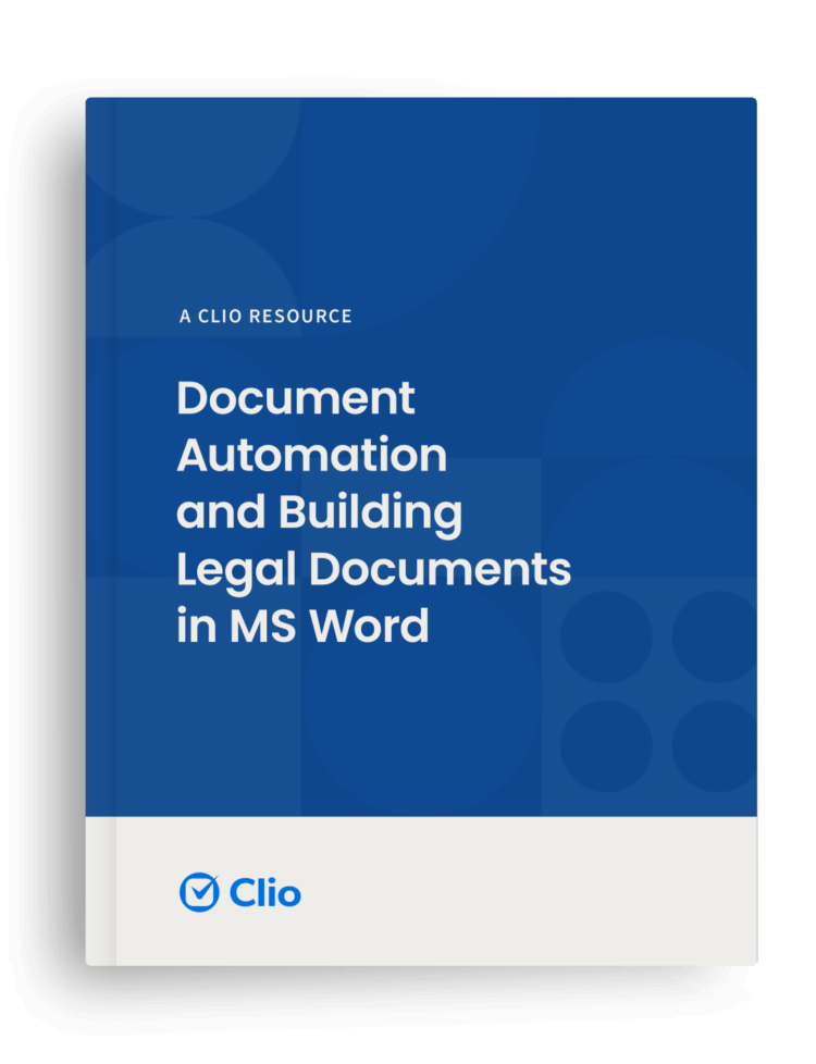Document Automation and Building Legal Documents in MS Word