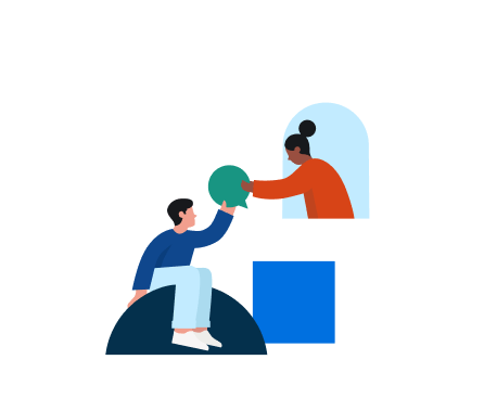 Two people work together, illustrating the collaborative nature of 24/5 customer support.