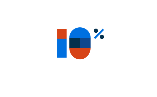Icons Customer Story Icon 10 percent