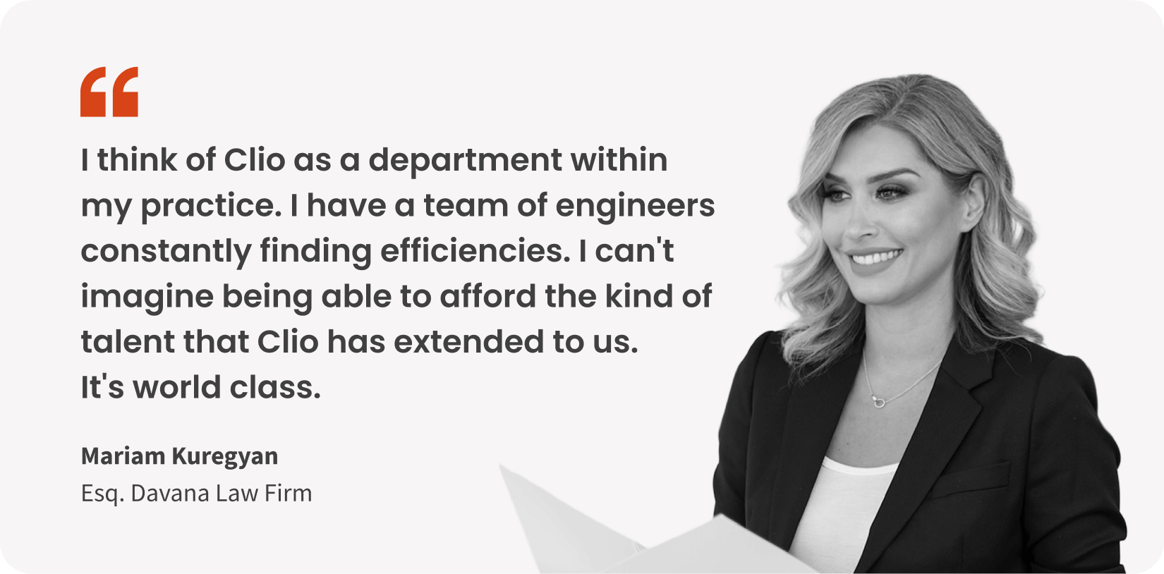 Personaly Injury Mariam Kuregyan Testimonial