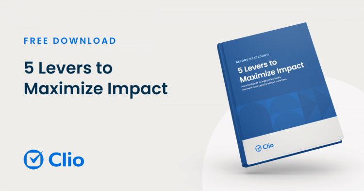2025 12 Clio Guide 5 Levers to Maximize Impact Meta Image