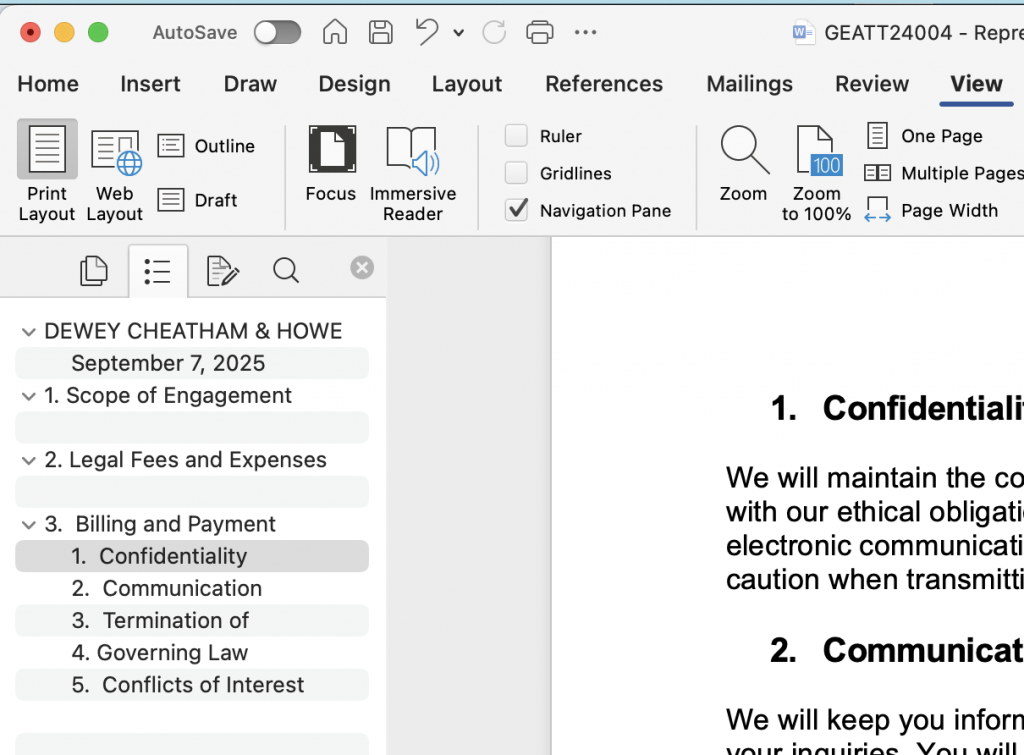 Convert PDF Legal Documents to Word