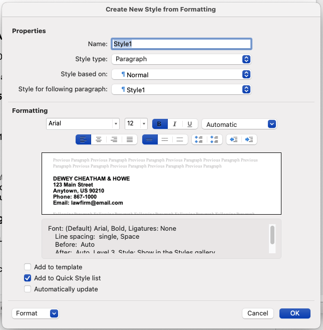 Why Microsoft Word Styles Break in Legal Documents