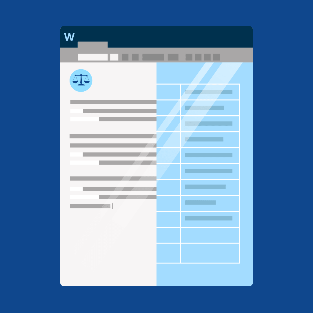 Tabs vs Tables in Microsoft Word: A Lawyer’s Guide to Choosing the Right Tool