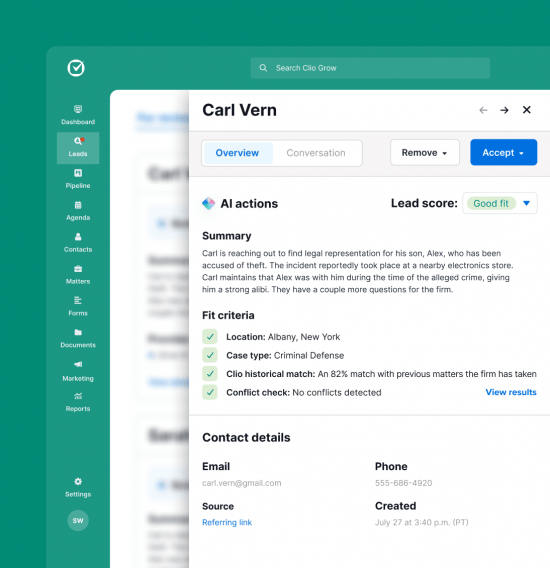 Grow AI Feature Page - Get the right clients