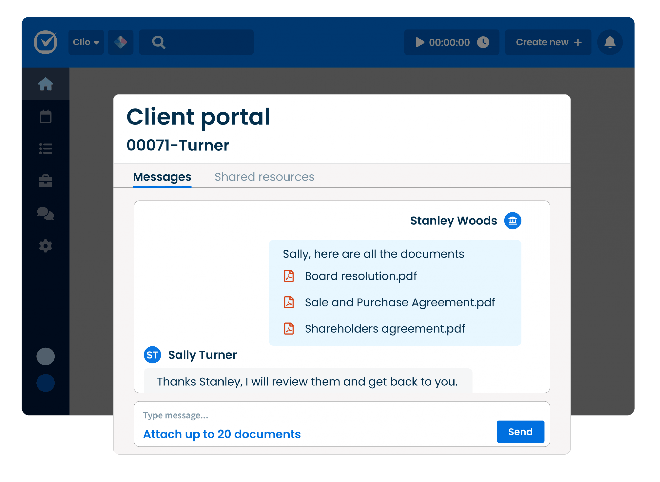Client Portal - Bulk upload attachments